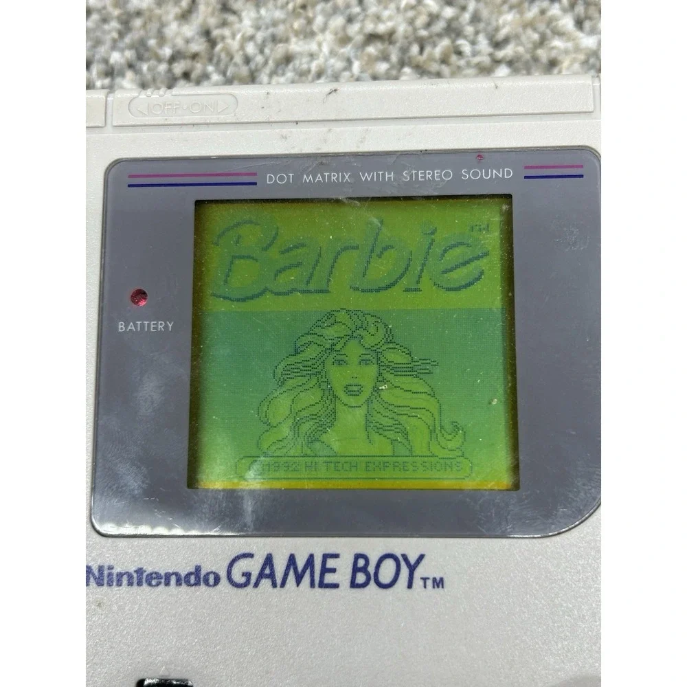 Barbie: Game Girl (Nintendo Game Boy) Cartridge Original Game